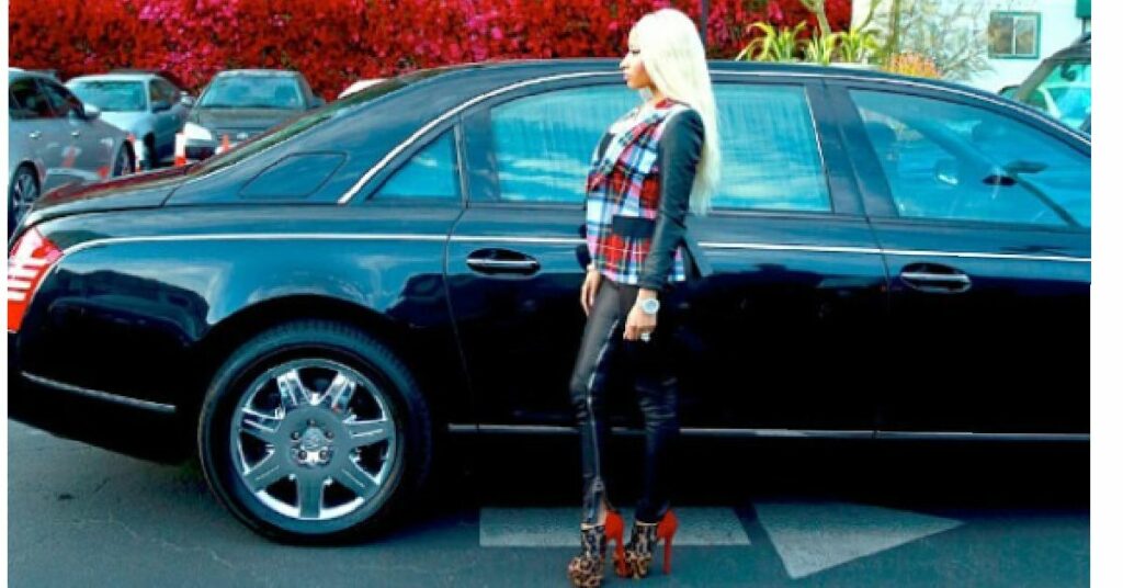 Nicki Minaj Mercedes Maybach 62S