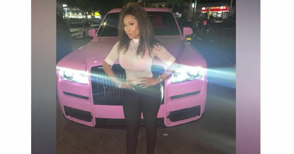 Nicki Minaj Rolls Royce Cullinan
