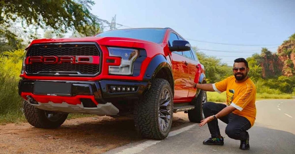 old ford endeavour modified to 2023 model