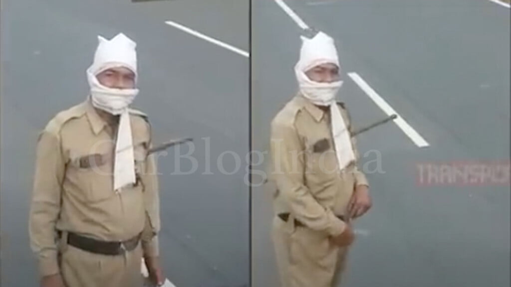 Transport Official Displays Vulgarity with a Truck Driver on Road Car Blog India Transport Official Displays Vulgarity with a Truck Driver on Road