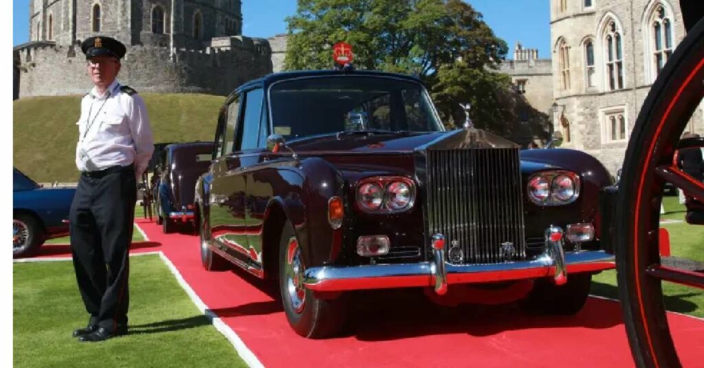 Queen Elizabeth Rolls Royce Phantom