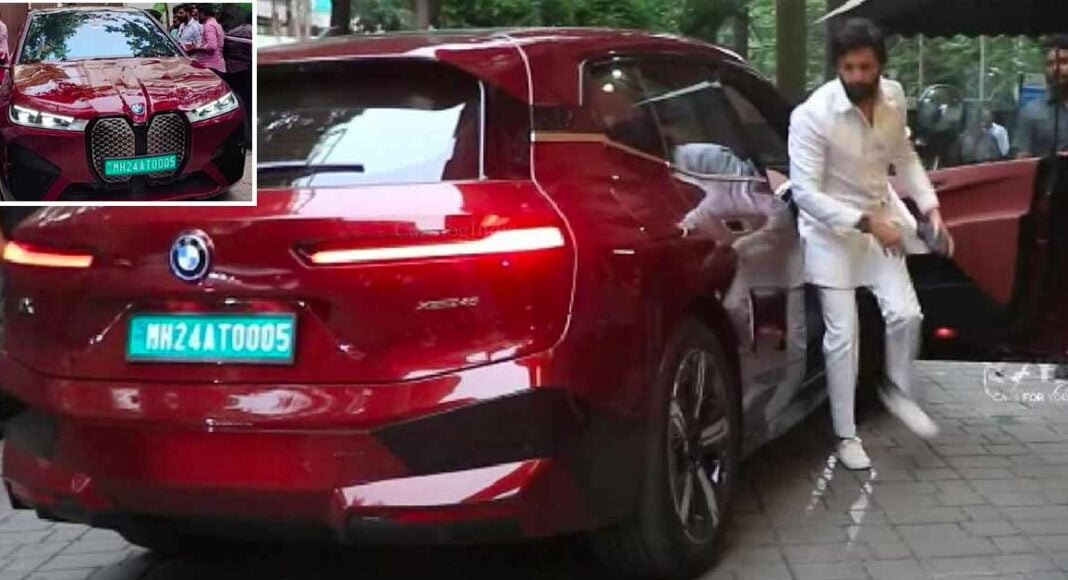 riteish deshmukh bmw ix front-rear