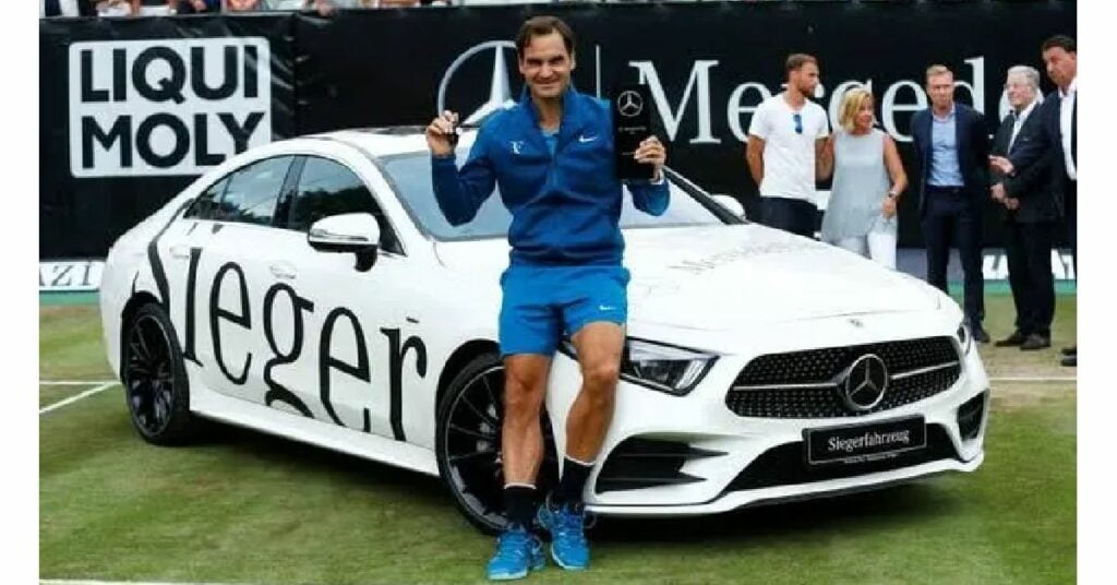 Cars of Roger Federer - Mercedes AMG GT 