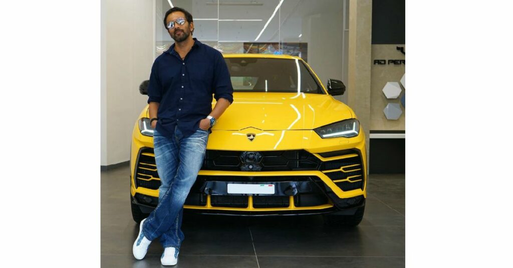 Rohit Shetty with Lamborghini Urus