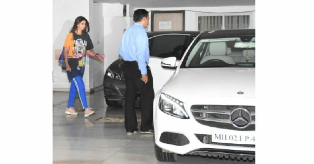 Shweta Bachchan Mercedes E-Class