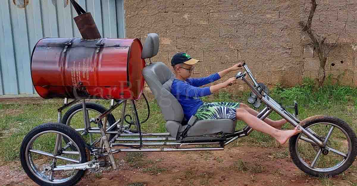 Brazilian Engineer Develops Tricycle That Runs on Steam