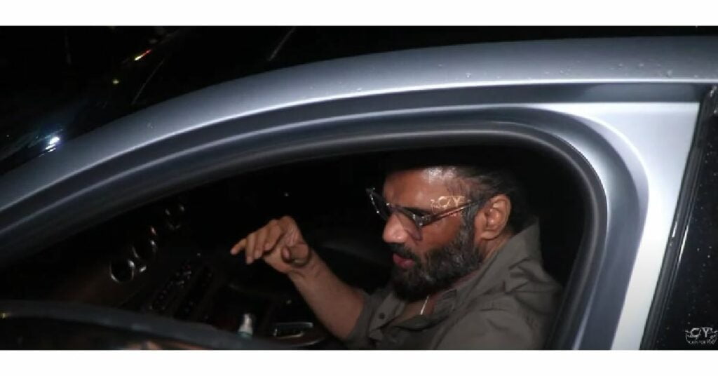 Suniel Shetty Mercedes E-Class