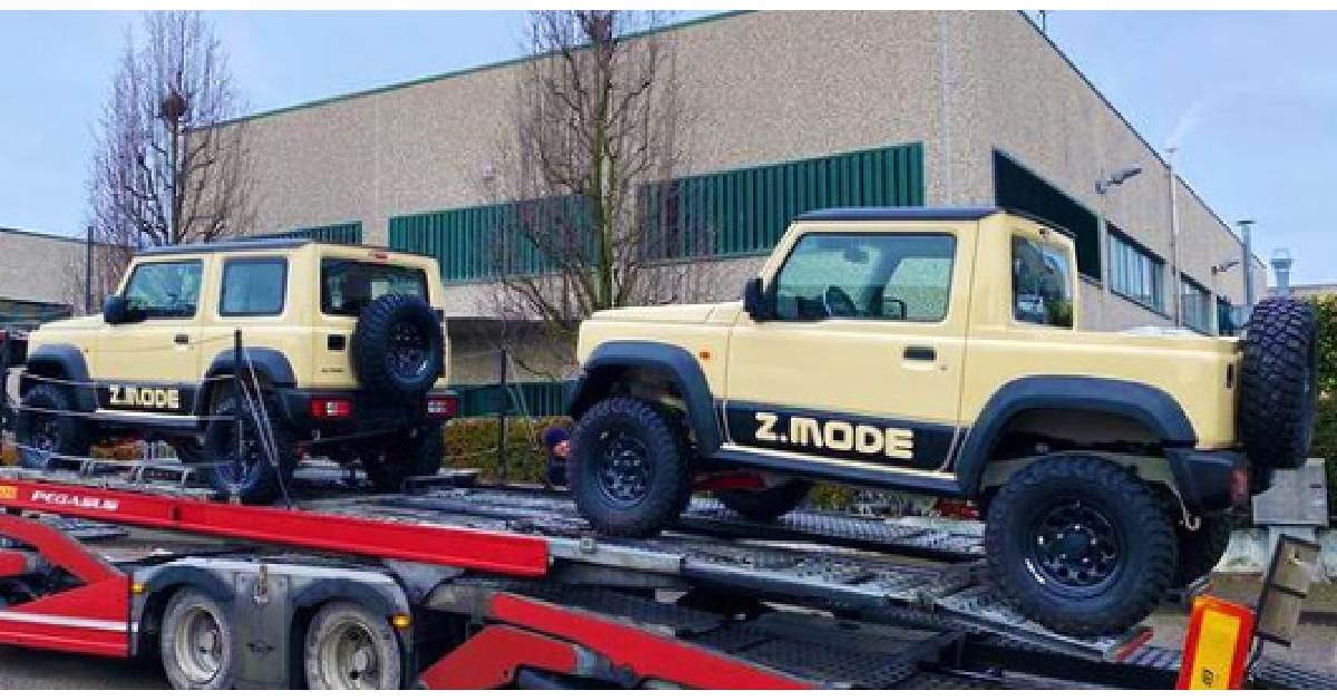 Suzuki Jimny Pickup Breaks Cover – This is it! » Car Blog India