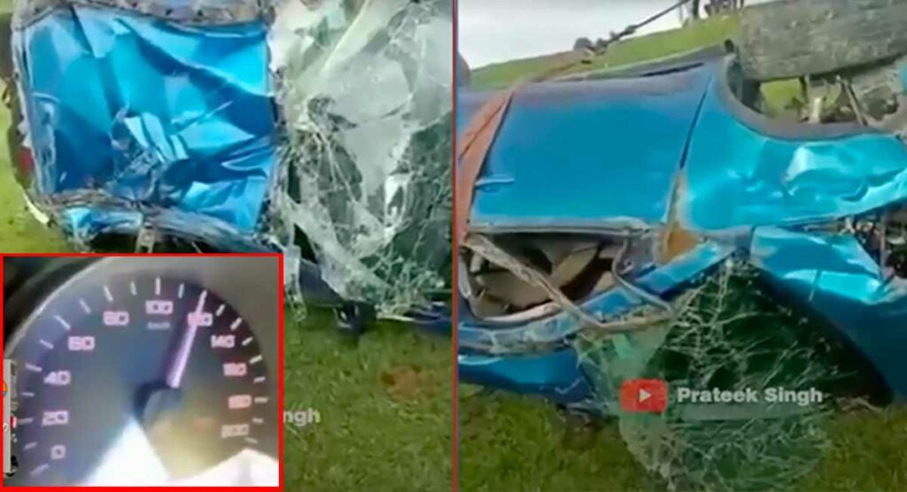 tata nexon accident 120 km/h silchar