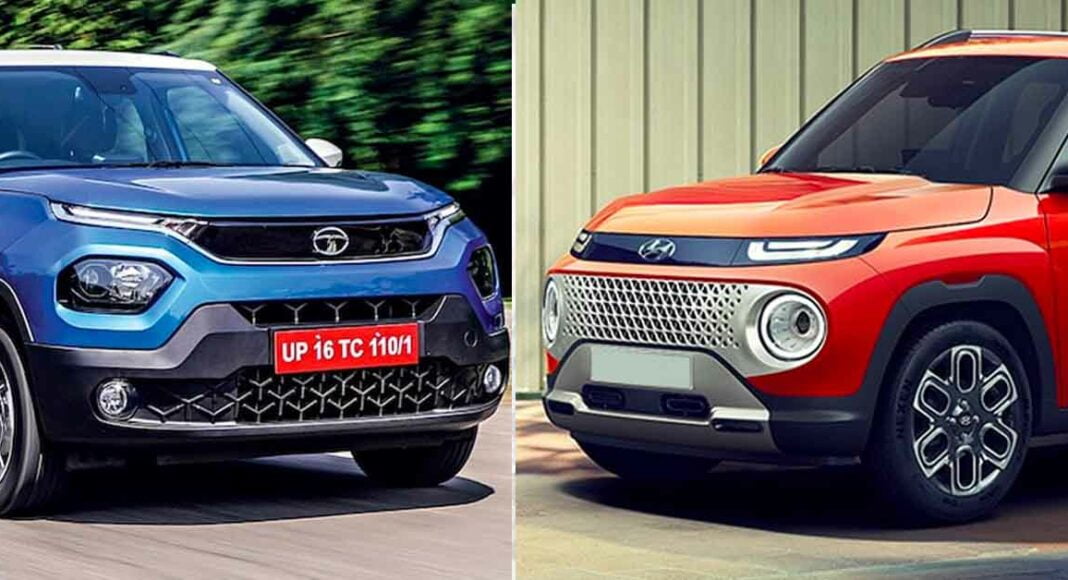 tata punch vs hyundai casper comparison