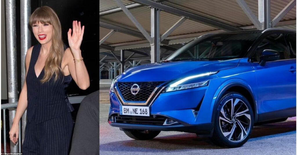 Taylor Swift Nissan Qashqai