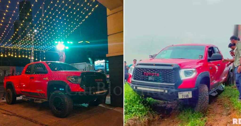 Toyota Tundra Spotted in Kerala India