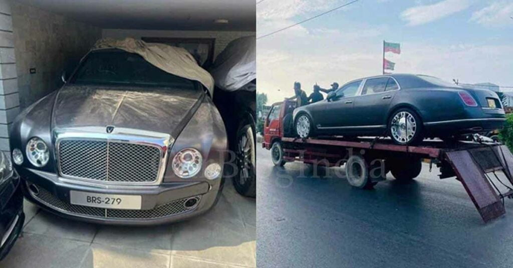 uk Bentley mulsanne found in pakistan