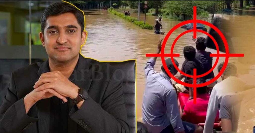 upgrad ceo travels to work in tractor