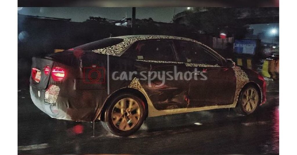 2023 Hyundai Verna Spied