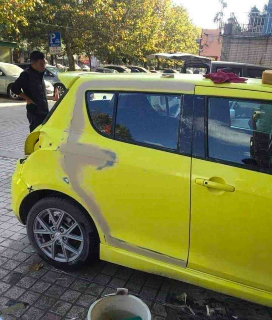 Maruti Swift Conversion from 5-Door to 3-Door format