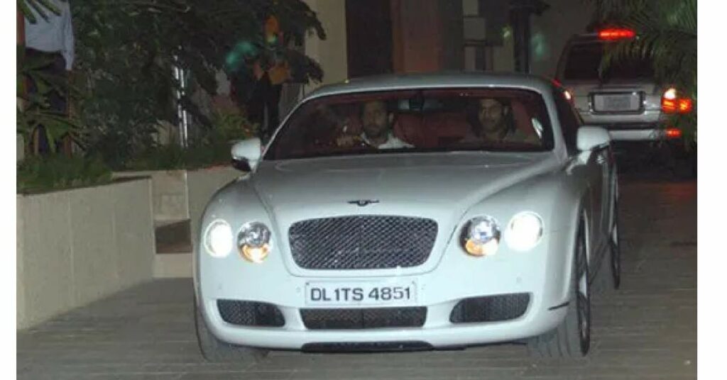 Amitabh Bachchan Bentley Continental GT