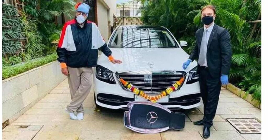 Amitabh Bachchan Mercedes S-Class