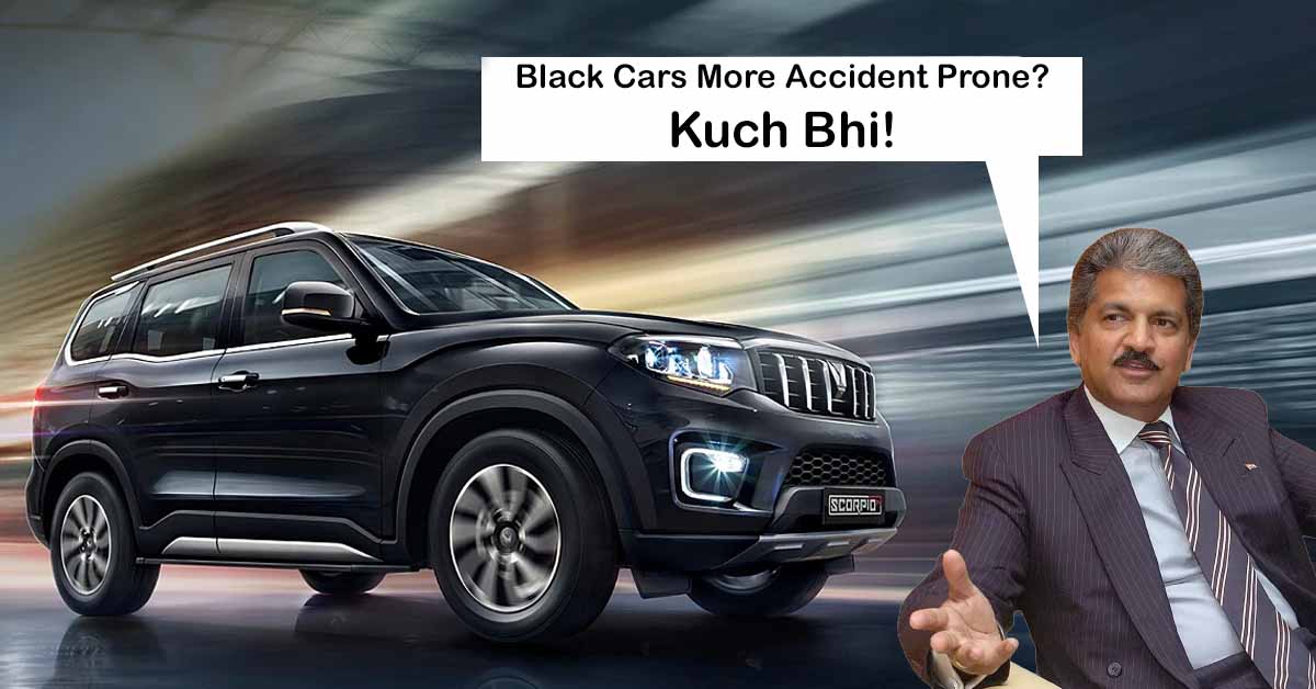 anand mahindra black cars accident