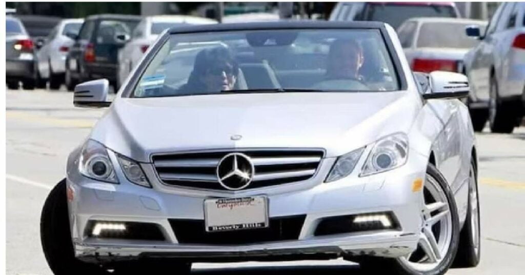 Ariana Grande Mercedes E-Class Cabriolet