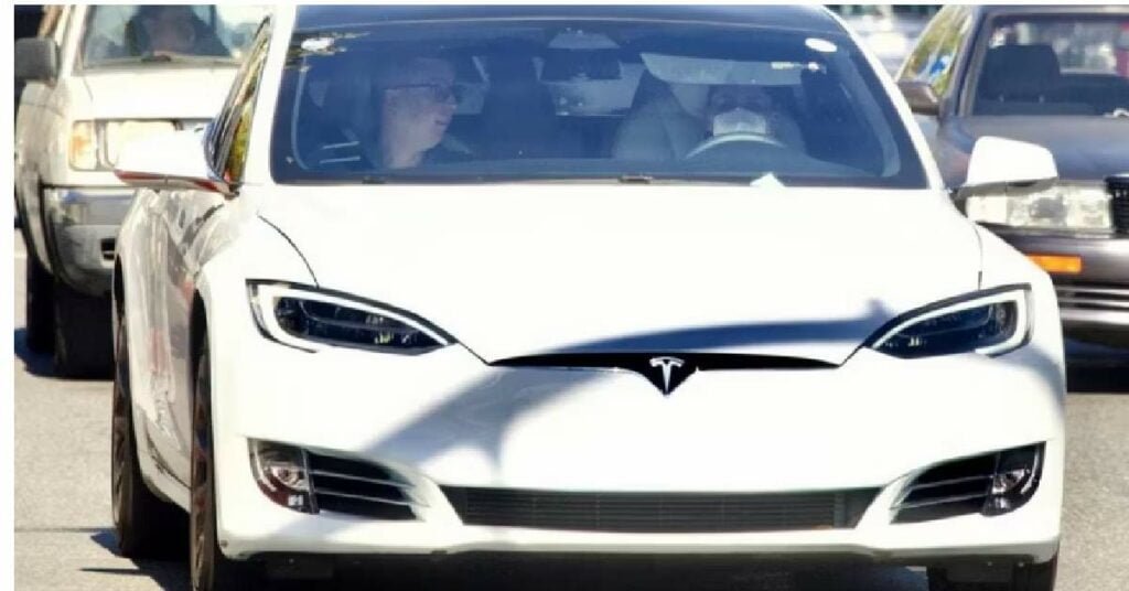 Ariana Granade Tesla Model S