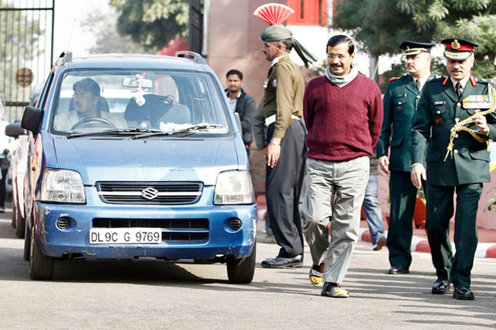 Cars of Indian Chief Ministers - Arvind Kejriwal's Maruti WagonR