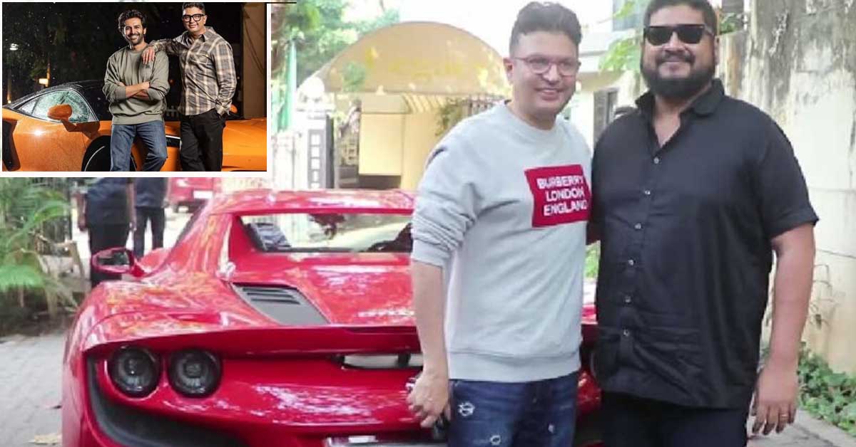 bhushan kumar ferrari mclaren gift