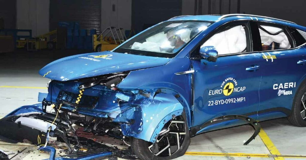 byd atto 3 euro ncap safety rating