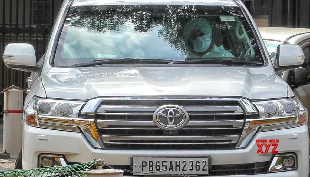 Cars of Indian Chief Ministers - Captain Amrinder Singh in His Toyota Land Cruiser