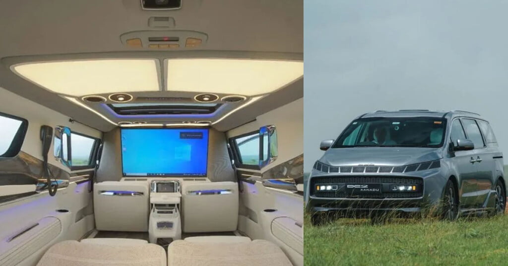 This DC2 Modified Kia Carnival Smartly Hides Luxurious Interiors