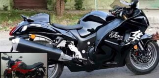 hero xtreme 160r based-on-suzuki hayabusa replica