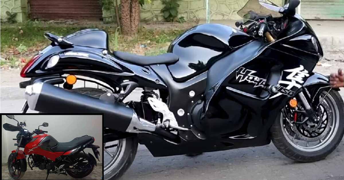 hero xtreme 160r based-on-suzuki hayabusa replica