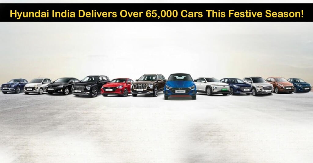 HMIL has delivered approx 65000 Hyundai Cars across segments from 1st Navrati till 25th October.