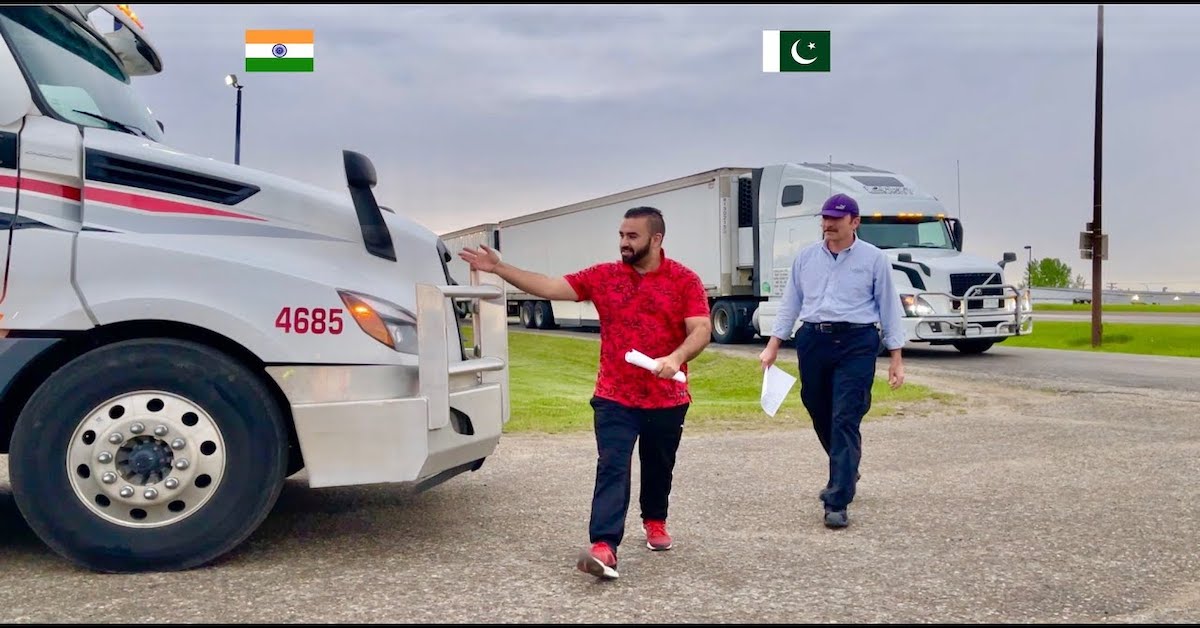 Indian and Pakistani Truck Drivers in Canada
