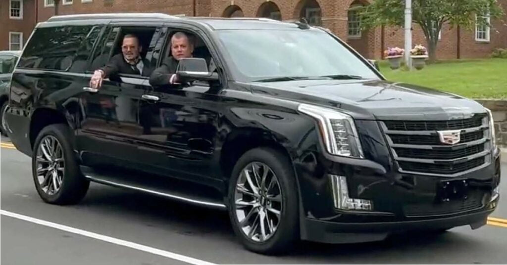 Johnny Depp Cadillac Escalade