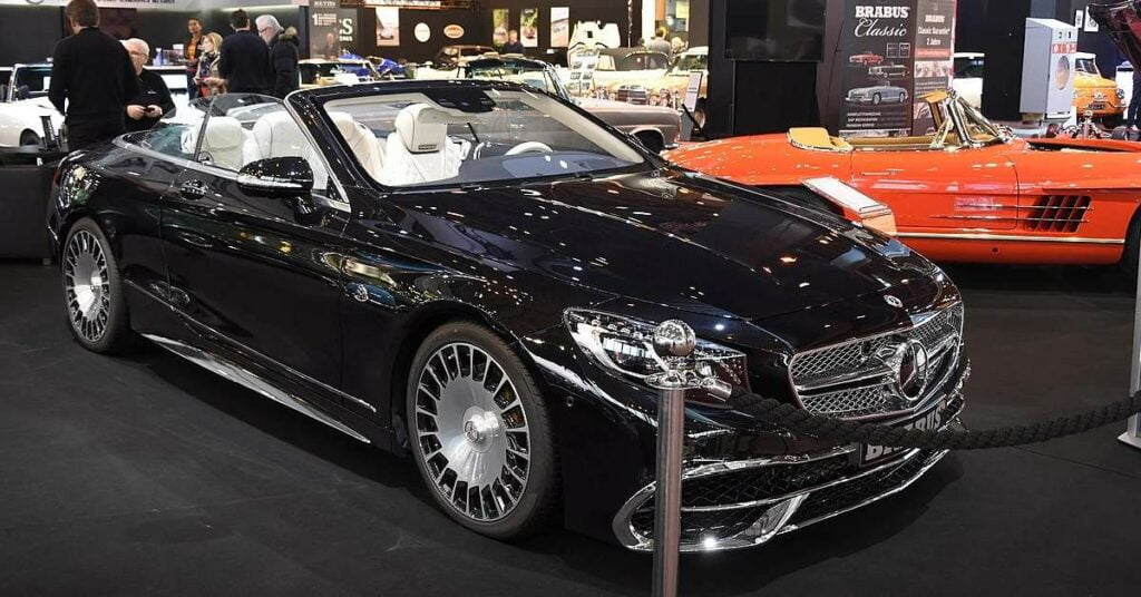 Johnny Depp Mercedes Maybach Cabriolet