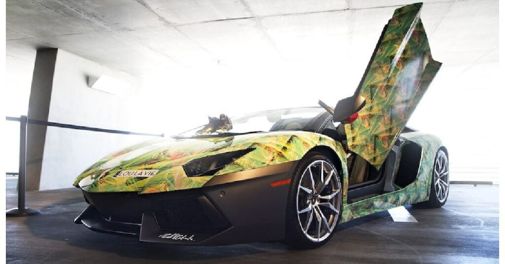 LeBron James Lamborghini Aventador Roadster