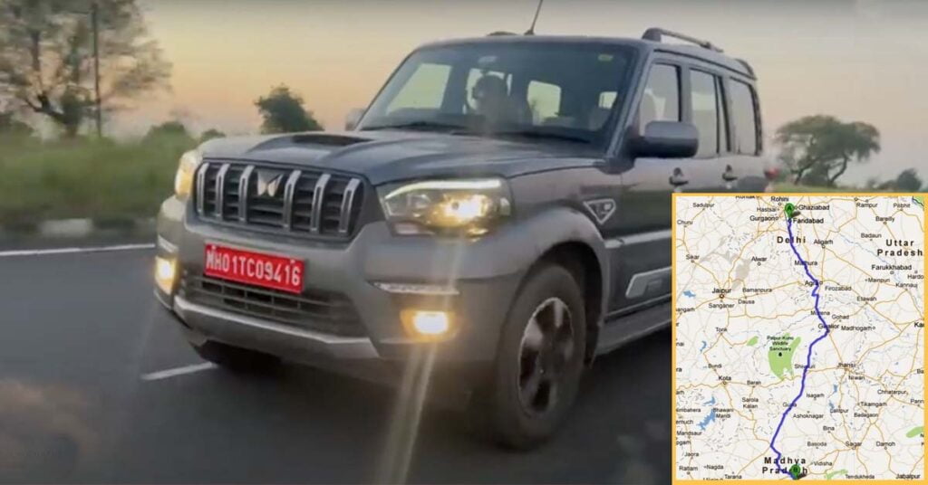 Mahindra Scorpio Classic Mileage Test