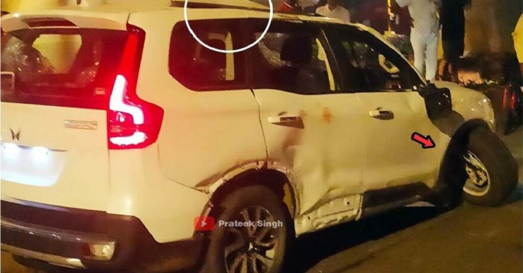 Mahindra Scorpio N Crashes After Delivery