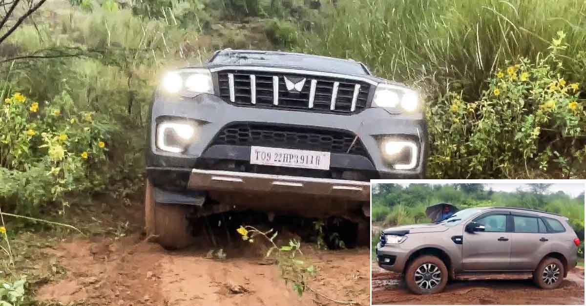 Mahindra Scorpio N vs Ford Endeavour off road