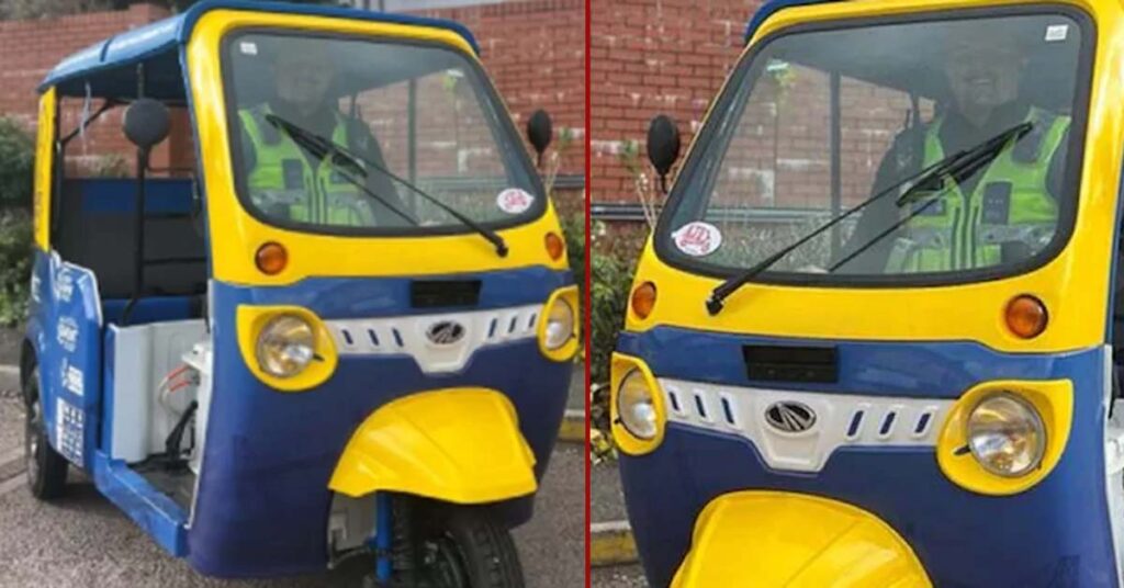 Mahindra Tuk Tuk Uk Police