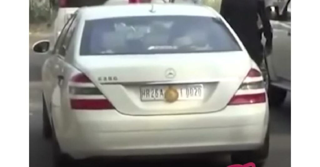 Manohar Lal Khattar Mercedes E-Class