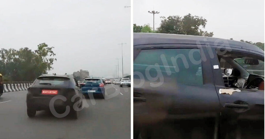 Maruti Baleno Cross YTB Spotted