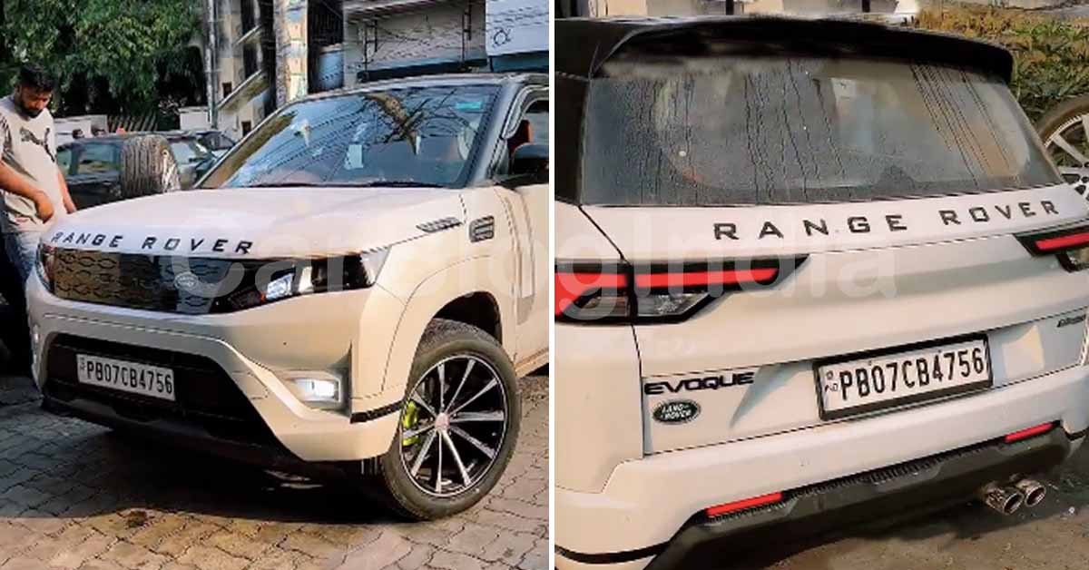 maruti brezza range rover evoque modification