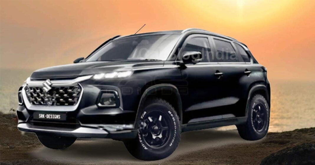 Accessorized 2022 Maruti Grand Vitara Black Edition Illustrated » Car