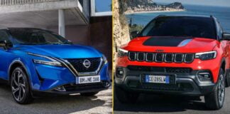 Nissan Qashqai vs Jeep Compass