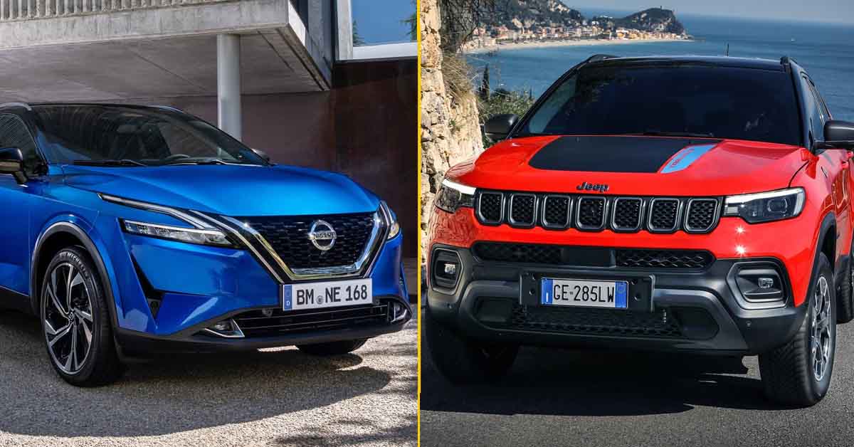 Nissan Qashqai vs Jeep Compass