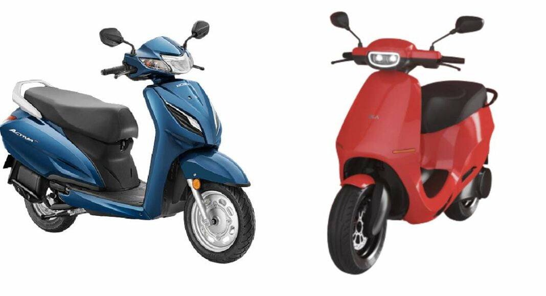 Ola S1 Pro vs Honda Activa 6G Comparison
