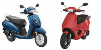 Ola S1 Pro vs Honda Activa 6G Comparison