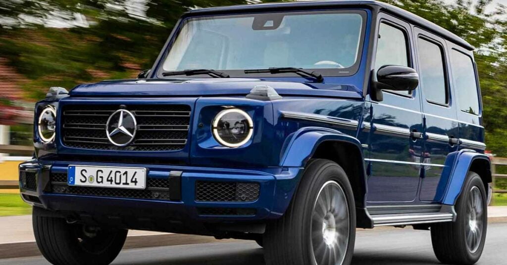 Car Collection of Parag Aggarwal- Mercedes G-Class SUV